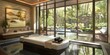 Tranquil Spa Retreat: Envision a spa that serves as a tranquil retreat, incorporating natural elements, a neutral color scheme