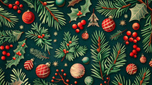 Vintage Style Christmas Patterns