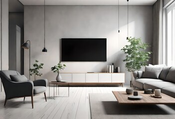 Poster - living room interior