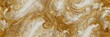 gold and white abstract background with cloudy swirls pattern from Generative AI