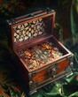 Pandoras box, curiosity unleashed, mystery contents, fateful discovery, 