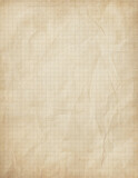Fototapeta Na sufit - Grunge Paper Texture Background with Grid