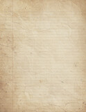 Fototapeta Na sufit - Blank Grunge Paper Texture Background with Line