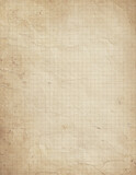 Fototapeta Na sufit - Blank Grunge Paper Texture Background with Grid
