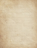 Fototapeta Na sufit - Old Grunge Paper Texture Background with line