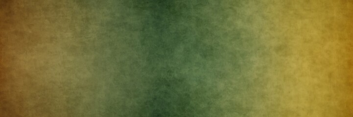 Wall Mural - green to yellow gradient colored parchment vintage old paper texture from Generative AI