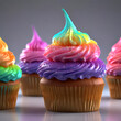 3d rendered Cupcake Topper, , detailed