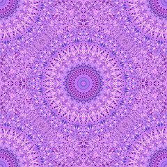 Poster - Bohemian seamless geometrical flower mandala pattern background design - floral abstract vector art graphic