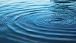 The gentle ripple of water creating a calming effect  AI generated illustration