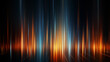 Smooth Blue to Orange Gradient Background with Light Rays