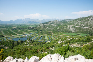 Sticker - Rural views in Croatia