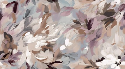 Sticker - soft light vintage abstract floral background wallpaper pattern