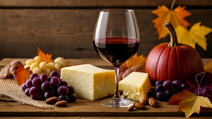 Sticker -  Autumn Harvest Wine Pairing