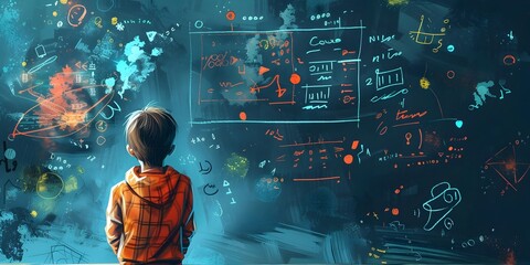 Poster - A Curious Student Exploring Complex Mathematical Concepts Through an Engaging Animated Explainer Video with Hand Drawn