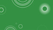 Green background with overlapping white circles.