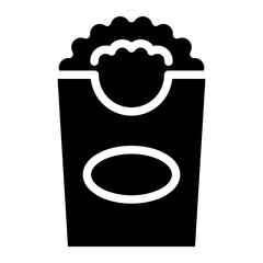 Sticker - popcorn icon