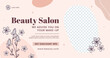 Beauty salon  facebook template