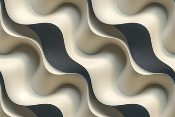 Poster - An abstract 3d pattern. Background image. Created with Generative AI technology.
