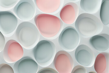 Poster - An abstract 3d pattern. Background image. Created with Generative AI technology.