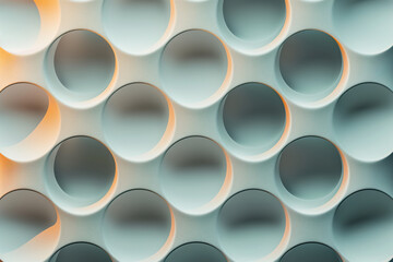Poster - An abstract 3d pattern. Background image. Created with Generative AI technology.