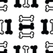 Dog bones. Funny children's seamless pattern. Can be used in textile industry, paper, background, scrapbooking.Vector.
