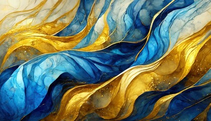 Texture color abstract background pattern art paint liquid blue effect. Abstract texture design pattern color background gold mineral luxury ink nature wallpaper creative rainbow stone water seamless