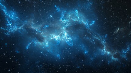 night sky blue space background