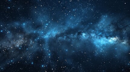 night sky blue space background