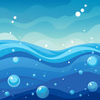 blue background water sea