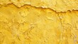 Close-Up of Yellow Stucco Wall | Detailed Architectural Background Texture in Cement and Stucco