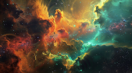 Wall Mural - life of space