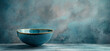 Blaue Schale dekorativ - Blue bowl decorative