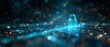 Secure Data Symphony: Minimalism Meets Encryption. Concept Artificial Intelligence, Data Security, Minimalism, Encryption, Technology