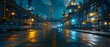 Industrial Symphony: The Nocturnal Pulse of Progress. Concept Urban Landscapes, Factory Aesthetics, Nighttime Photography, Industrial Decay, Neon Lights