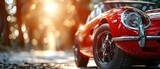 Fototapeta  - Drive into Savings: Financing Your Dream Car. Concept Car Financing, Dream Car, Savings Tips, Budgeting, Loan Options