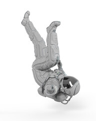 Wall Mural - astronaut is falling down