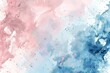 watercolor abstract background pastel pink and blue blobs organic paint splatters artistic handdrawn texture digital ilustration