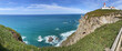 Panoramic View of the Lighthouse and Cliffs at Cabo da Roca, Portugal, Westernmost point of Europe 