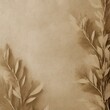 old paper with feather.An aesthetically pleasing banner background featuring a light brown kraft paper texture, expertly crafted to convey its tactile qualities and subtle nuances, providing a versati