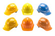 © K2Kstock - Set of safety helmets isolated on transparent background