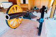 佐賀城跡に展示されている大砲