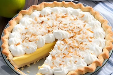 coconut cream pie