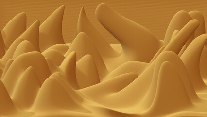 Poster - abstract 3d background like sand