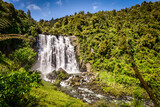 Fototapeta Łazienka - Marokopa Falls, Waikato, New Zealand
