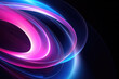 energy concept curved neon lines with colorful background with abstract shape glowing in ultraviolet spectrum.