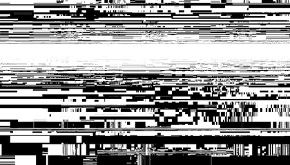 Wall Mural - Abstract glitch overlay with a transparent background. Png overlay background