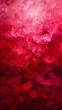 Fototapeta Las - Red and pink abstract painting