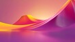 orange, pink, modern,  gradient curved shape white background 3d render, for banner, poster, mockup, wallpaper, high quality, aspect ratio 3:1