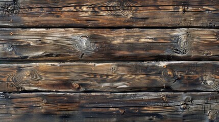 Aufkleber - Detailed close-up shot of a piece of wood, suitable for backgrounds or textures