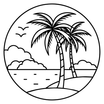          Summer vibes vector illustration.
